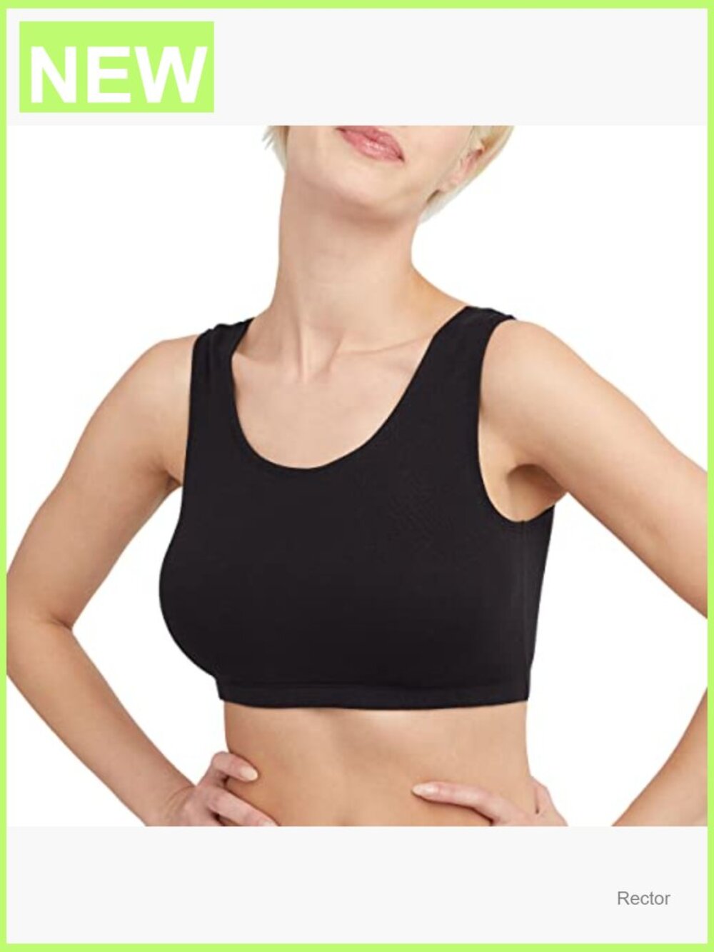 Cotton Scoopneck Bralette Pack, Low-Impact Sports Bra, 3-Pack - Picture 2 of 7
